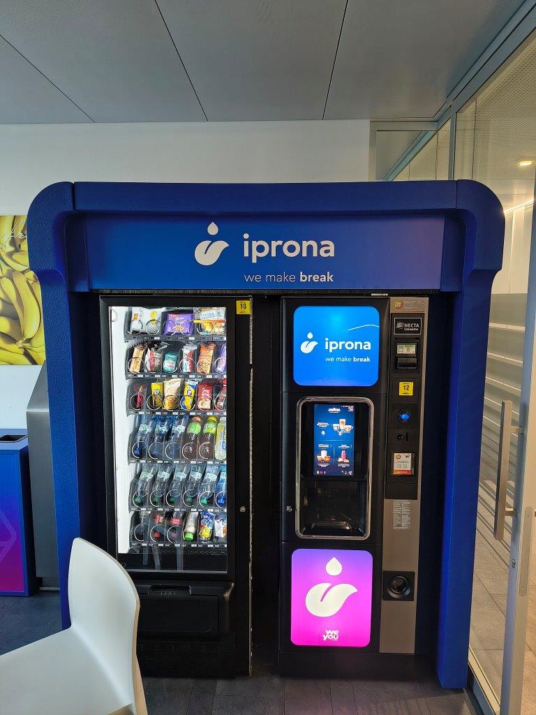 distributori automatici Iprona Trento spa per bevande calde e snack